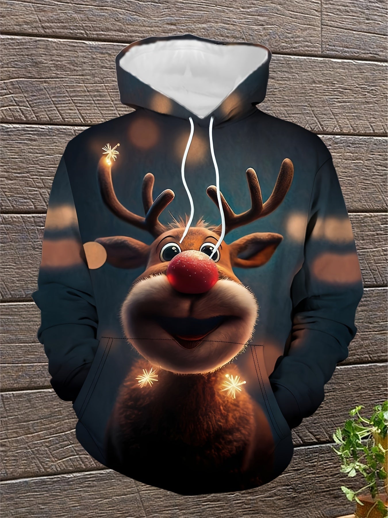 Rudolph's Festive Hoodie – Comfortable and Cheerful
