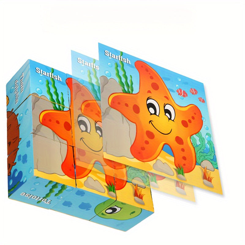Colorful Block Puzzle Adventure - Educational Toy for Children