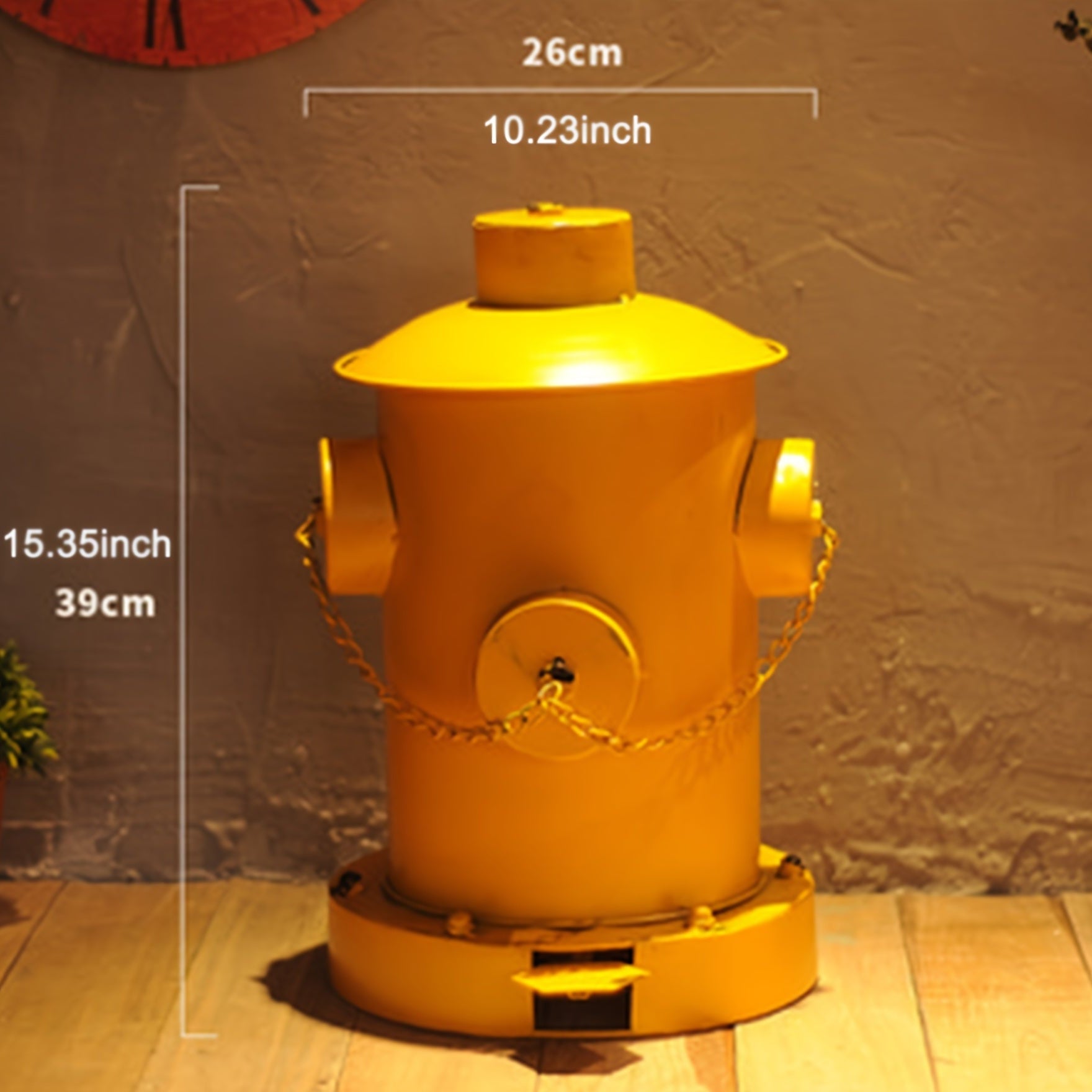 Vintage Fire Hydrant Trash Can - The Perfect Father's Day Gift for Home