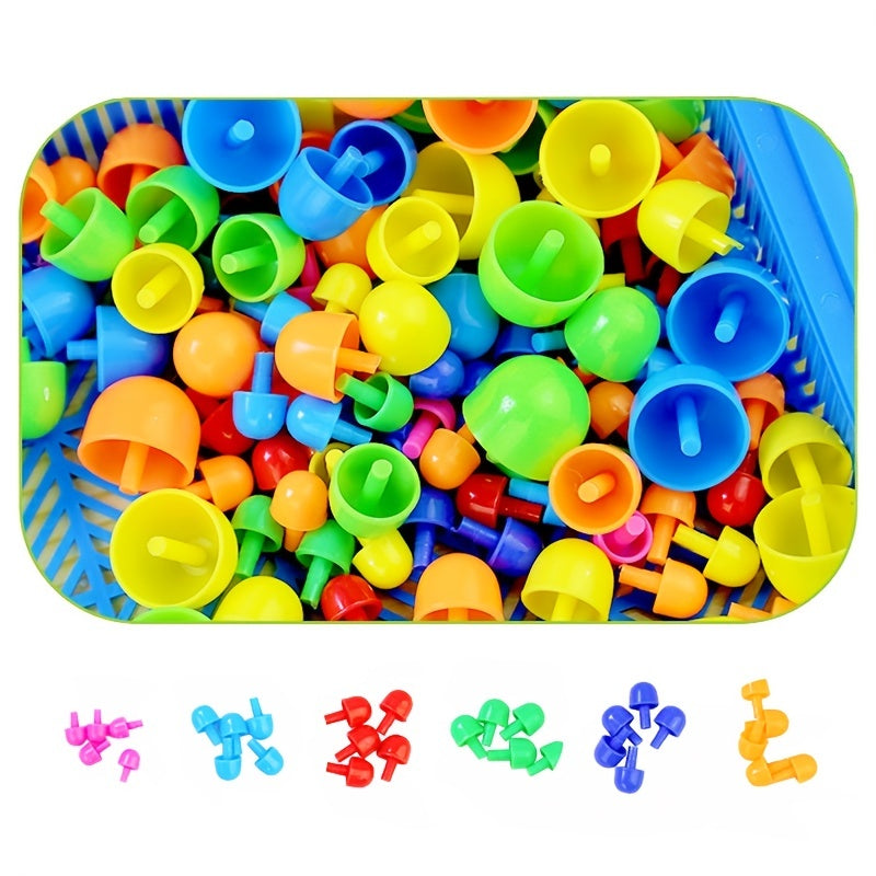 Educational Plastic Building Blocks – Stimulate Creative Thinking and Color Recognition