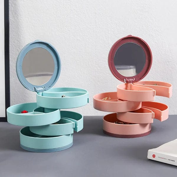 Rotatable Jewelry Storage Box (4 Layers)
