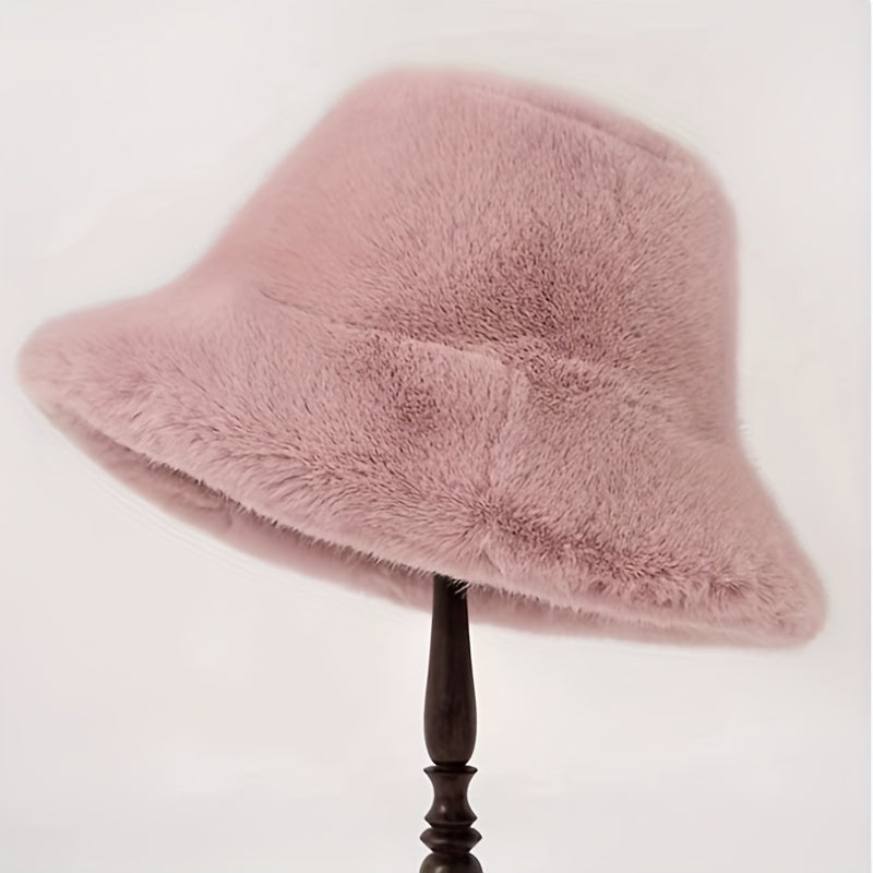 Fleur Winter Hat – Luxury Faux Fur with Ear Protection
