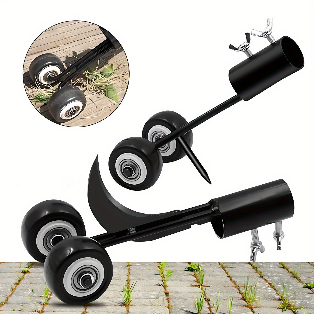 Weed Roller for Tile Joints – No Bending Required