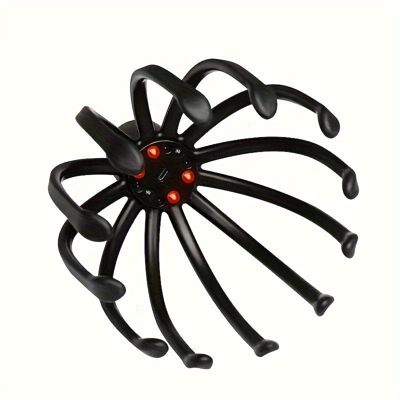 Electric Octopus Scalp Massager – USB Rechargeable and Compact