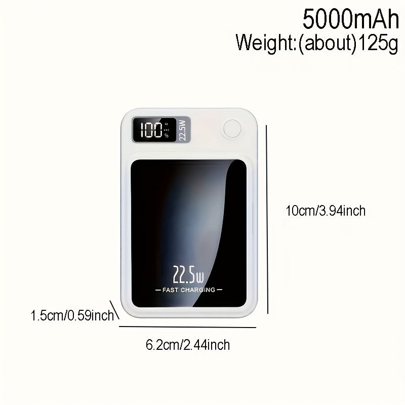 Magnetic Power Bank 10000mAh – Fast and Reliable