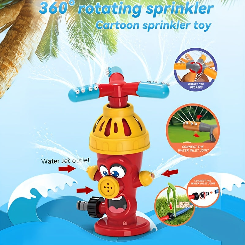Playful Water Sprinkler Fire Hydrant – Fun and Refreshment for Kids
