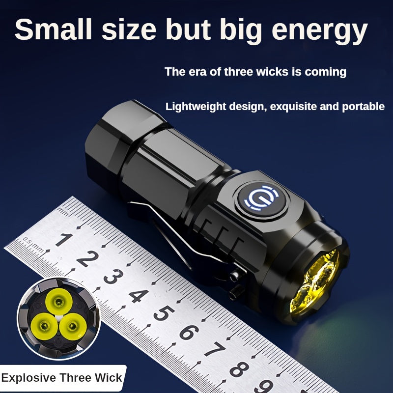 LumoBeam Mini Flashlight – Strong Light in Compact Size