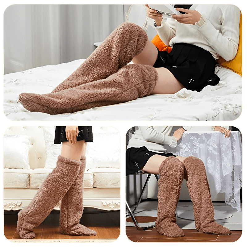 Warm Teddy Socks - Comfortable and Soft