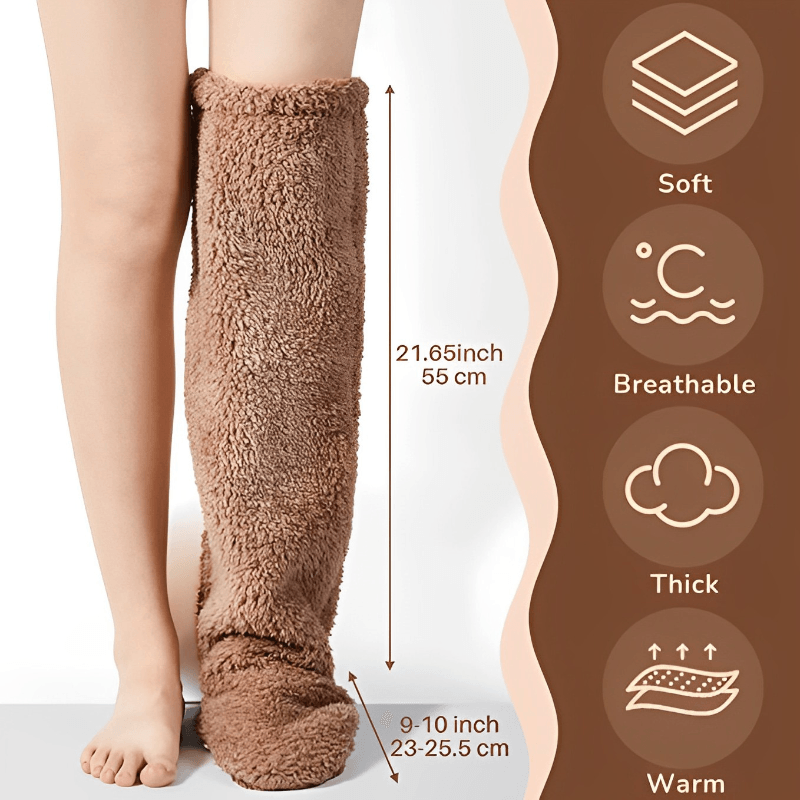 Warm Teddy Socks - Comfortable and Soft
