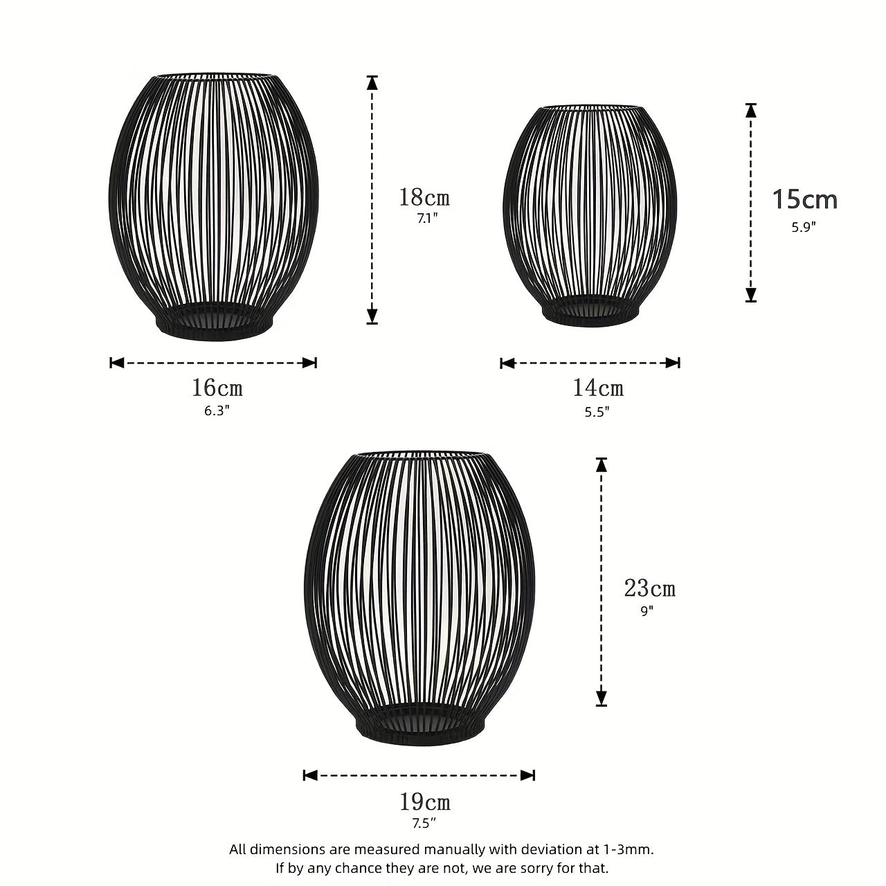 LunaGlow Candle Holders Set – Stylish, Atmospheric Lighting