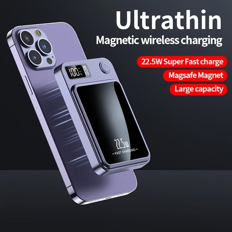 Magnetic Power Bank 10000mAh – Fast and Reliable