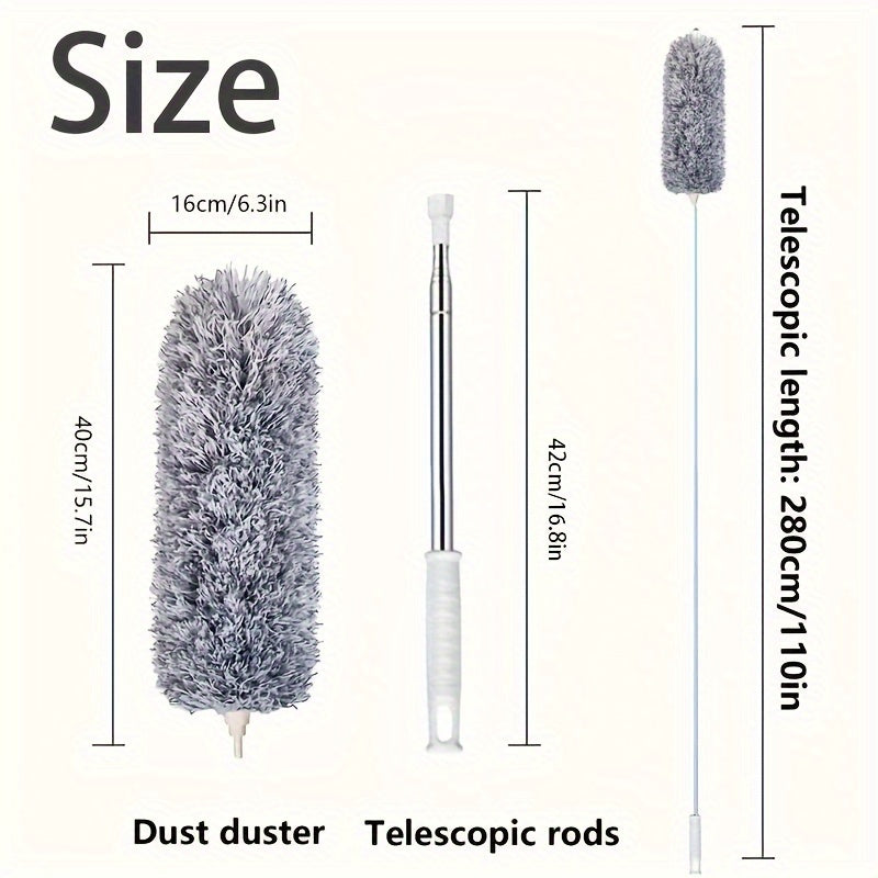 FlexiClean Extendable Duster – Adjustable and Flexible