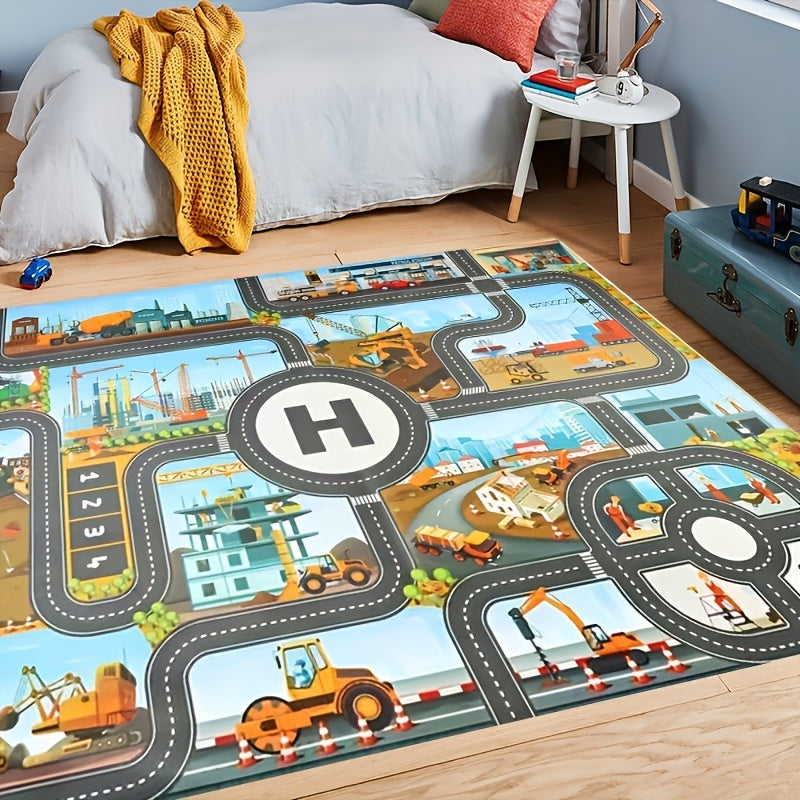 Build and Adventure Playmat – For Little Explorers and Creative Players