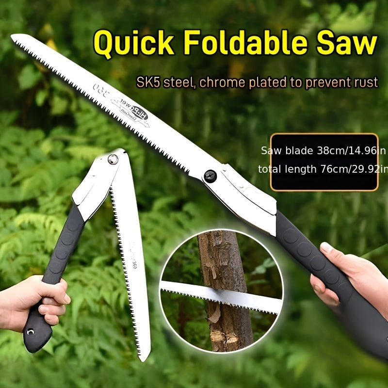 360° Extendable Folding Saw - Sturdy and Efficient for Gardening and Camping