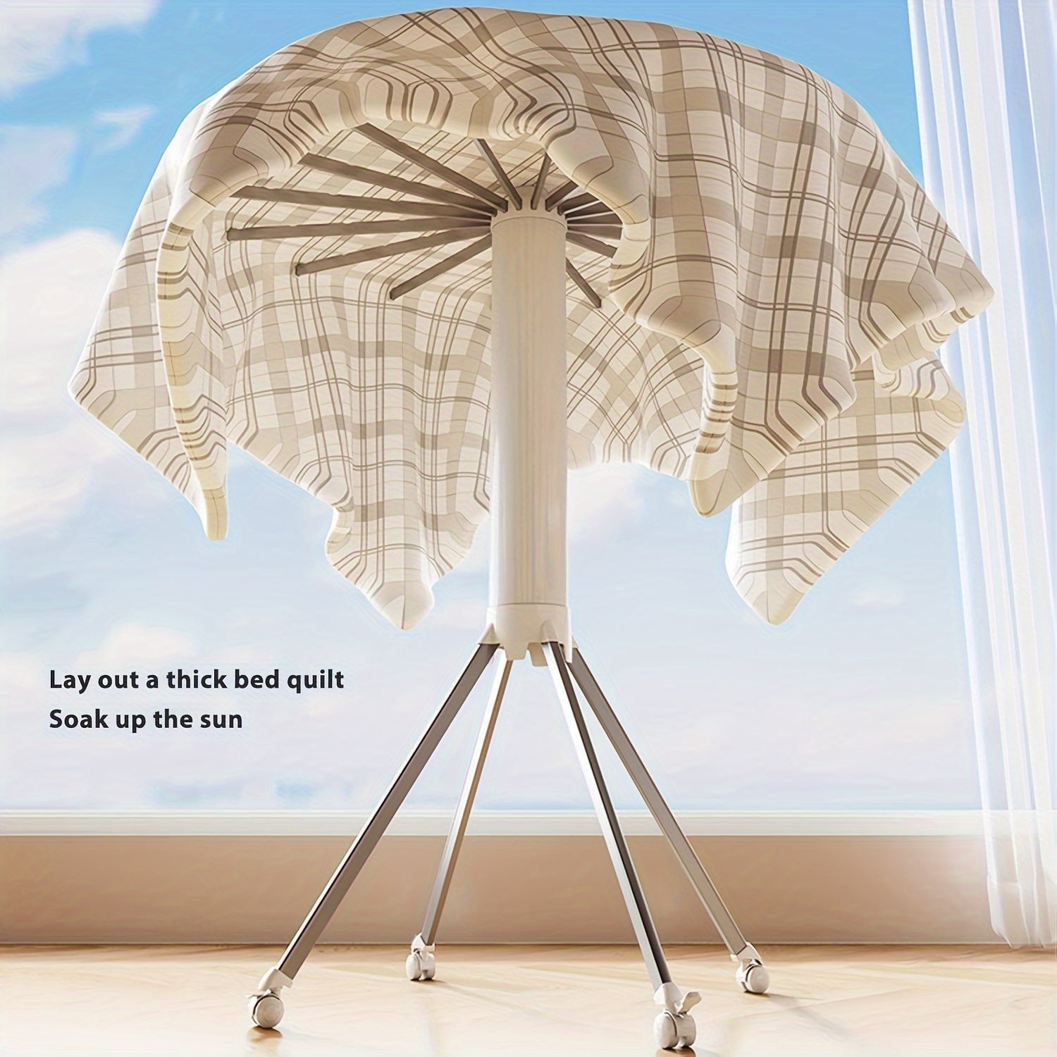 Cylindrical Octopus Drying Rack – Portable and Expandable