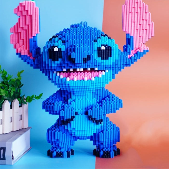 Stitch 3D Building Puzzle – Colorful and Detailed Model for Creative Builders
