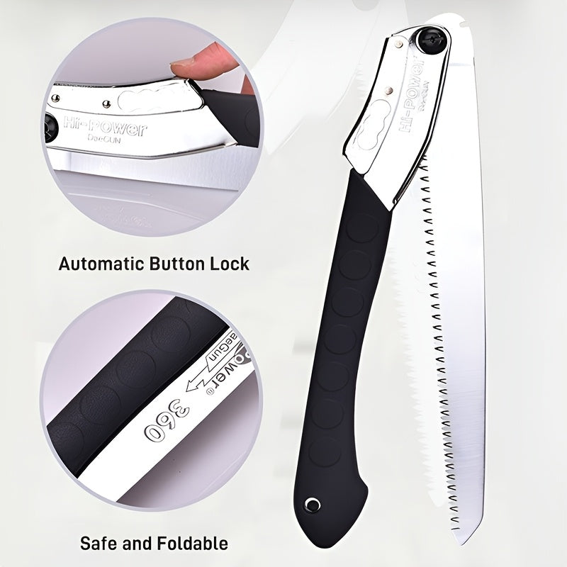 360° Extendable Folding Saw - Sturdy and Efficient for Gardening and Camping