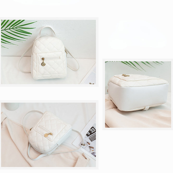 Chic Quilted Backpack – Practical and Stylish