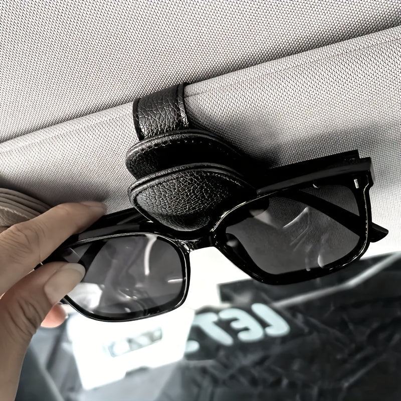 Universal Car Sunglasses Clip – Handy Organizer for Sun Visor
