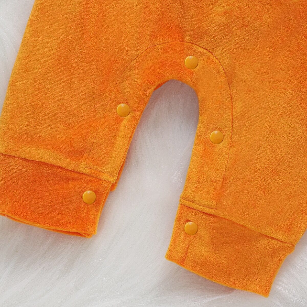 Halloween Pumpkin Outfit - Cute Jumpsuit with Hat and Slippers