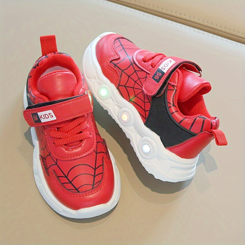 Spider-Net LED Sneakers - For Adventurous Kids