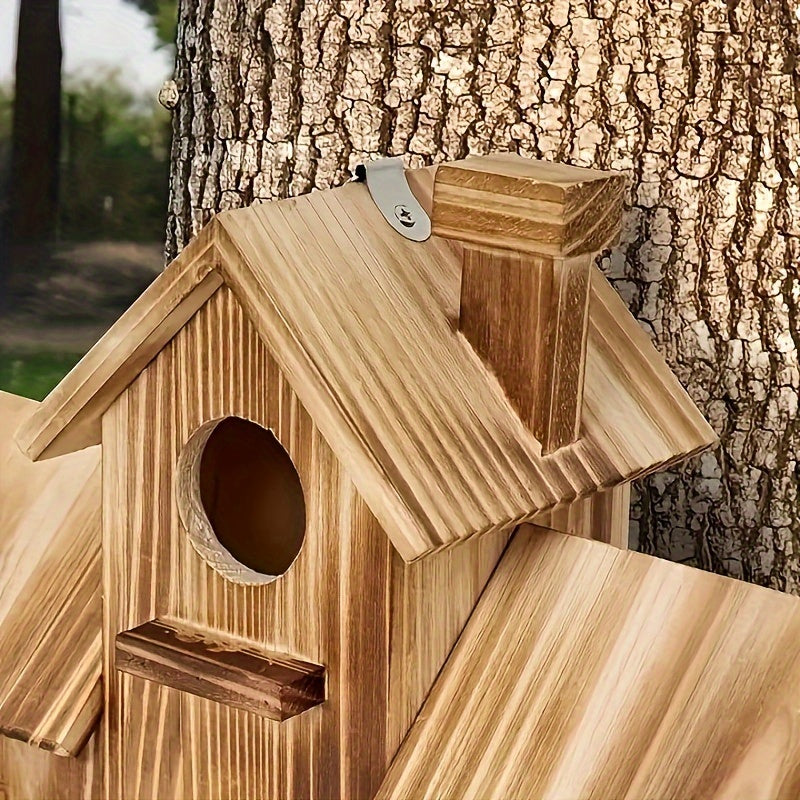 Rustic Birdhouse - For a Charming Garden Experience