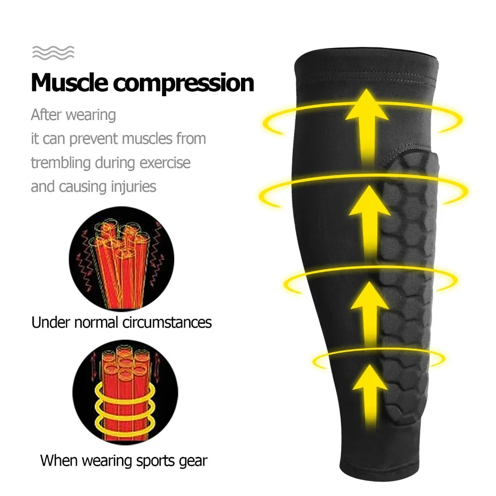 Comfortable Honeycomb Shin Guards – Safe and Breathable