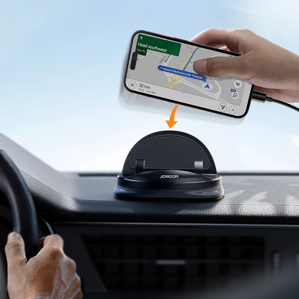 360° Rotatable Phone Holder for the Car – Convenient and Adjustable for Perfect Viewing Angles