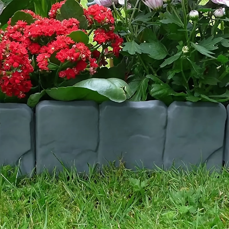 Stone Look Garden Edge Set – Practical and Decorative