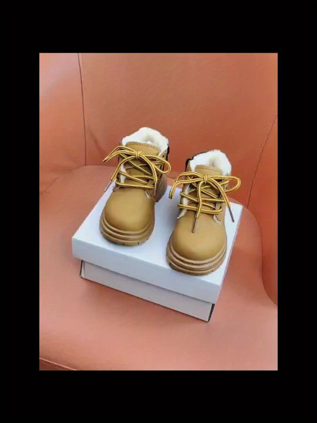 Trendy Fleece Boots for Boys - Warm and Waterproof