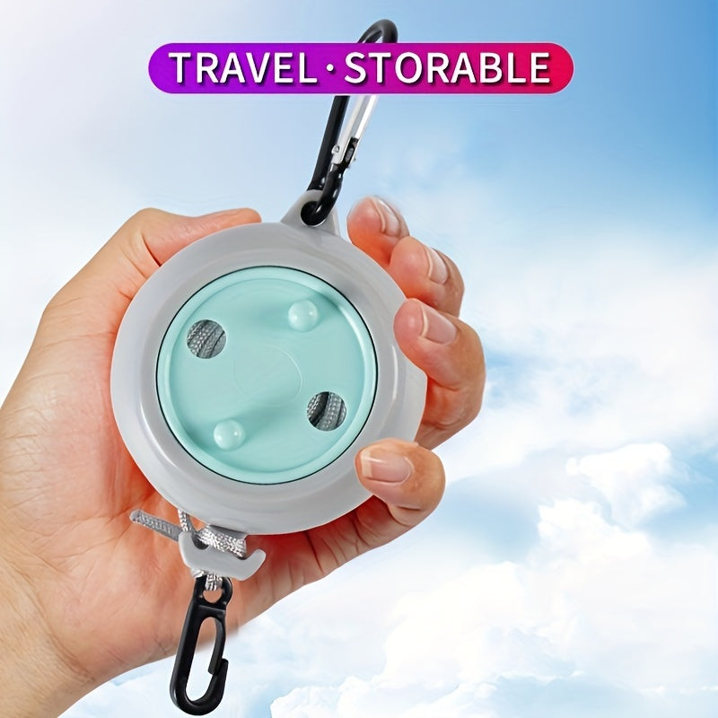 Portable Adjustable Clothesline – 8 Meter Long Camping Clothesline for Outdoor and Travel