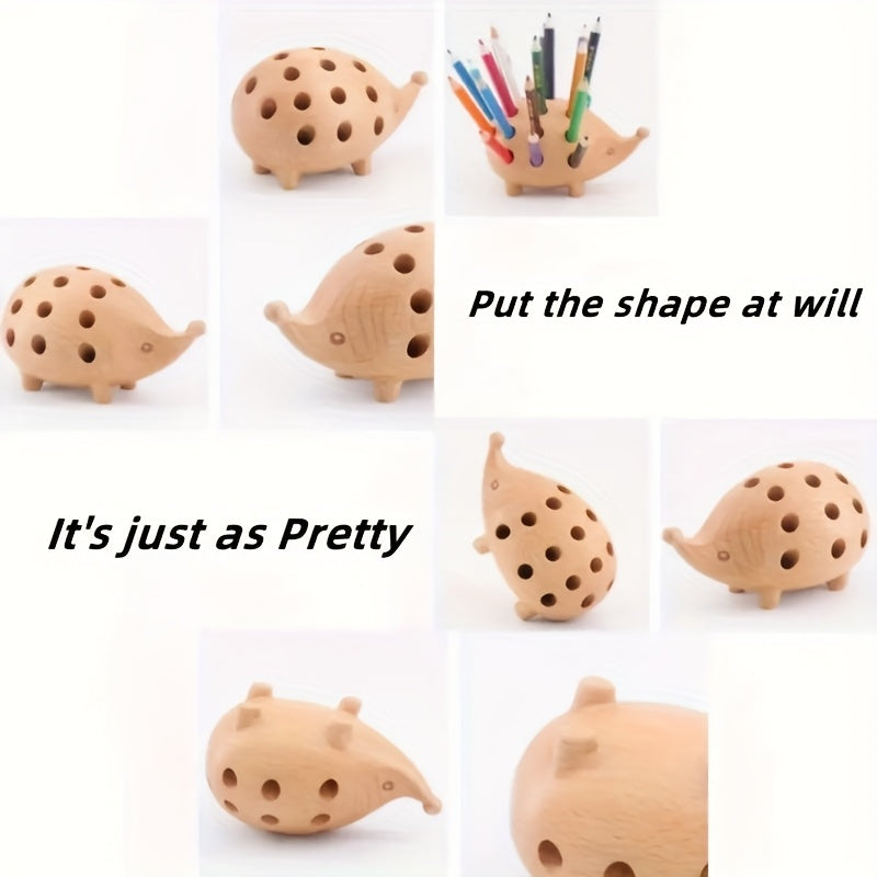 Hedgehog Pen Organizer – Fun and Functional for Home and Office