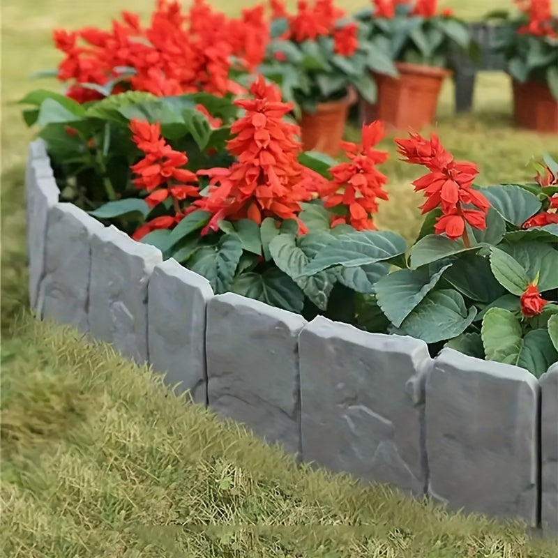 Stone Look Garden Edge Set – Practical and Decorative
