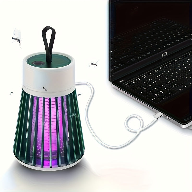 Rechargeable Mosquito Lamp – 360° UV Electric Shock Insect Killer