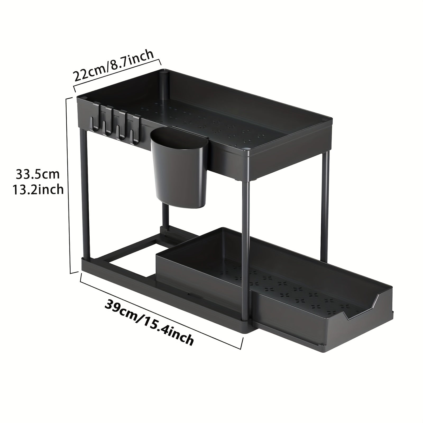Multifunctional Sliding Organizer – Practical and Space-Saving