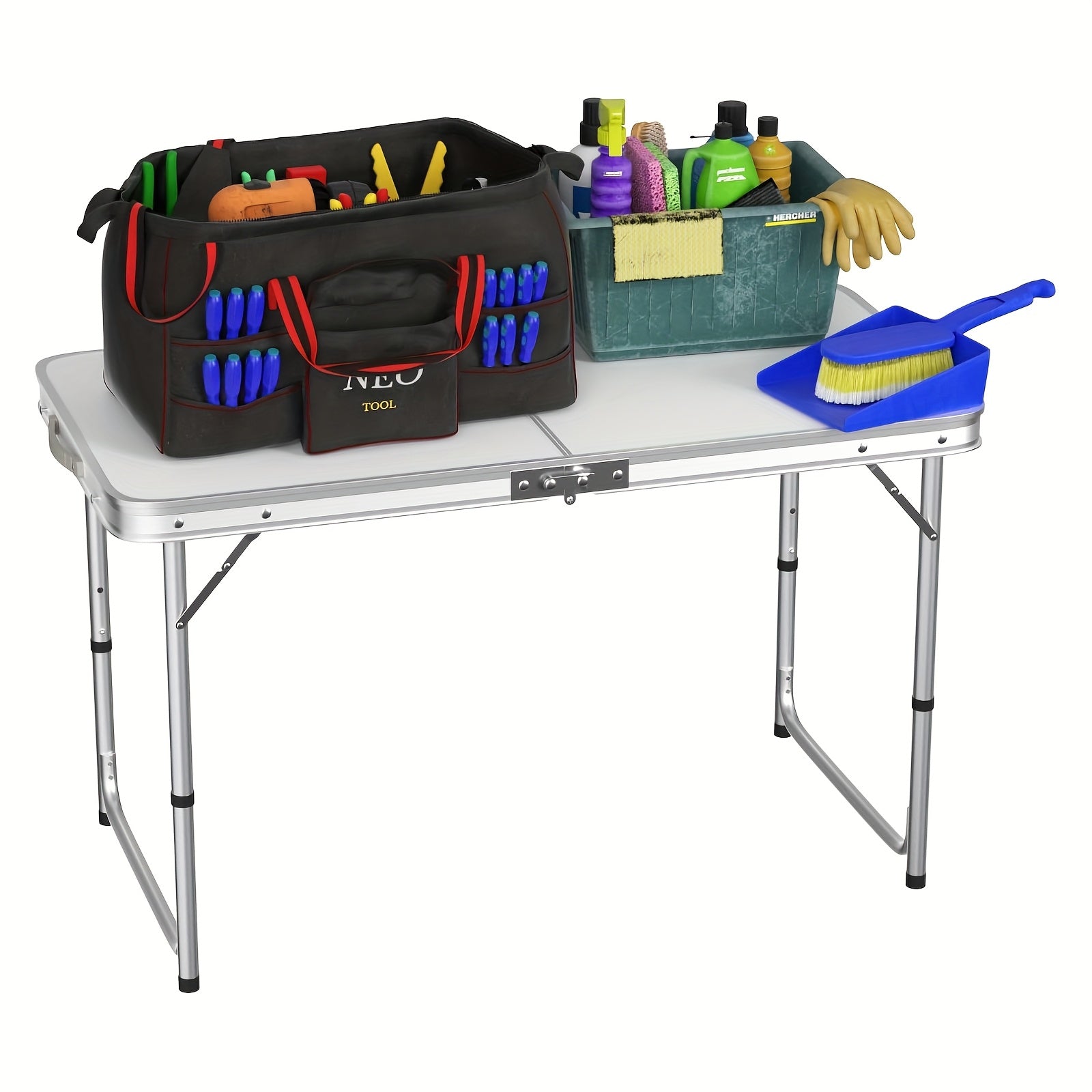 Foldable Camping Table - Lightweight and Portable, Ideal for Parties and Outdoor Activities