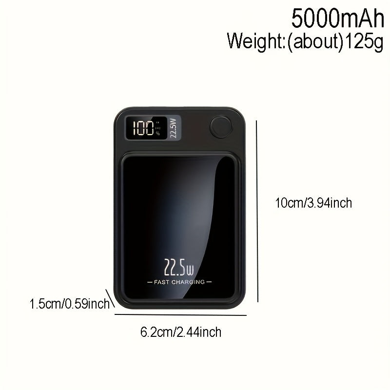 Magnetic Power Bank 10000mAh – Fast and Reliable