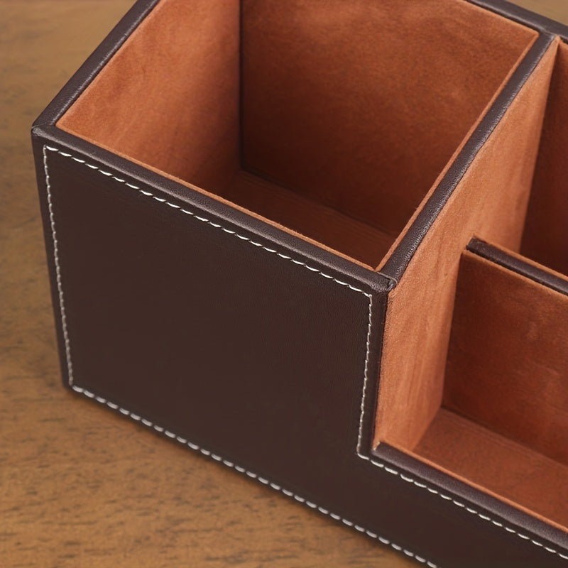 ClassicDesk PU Organizer – Luxe Solution for a Tidy Desk
