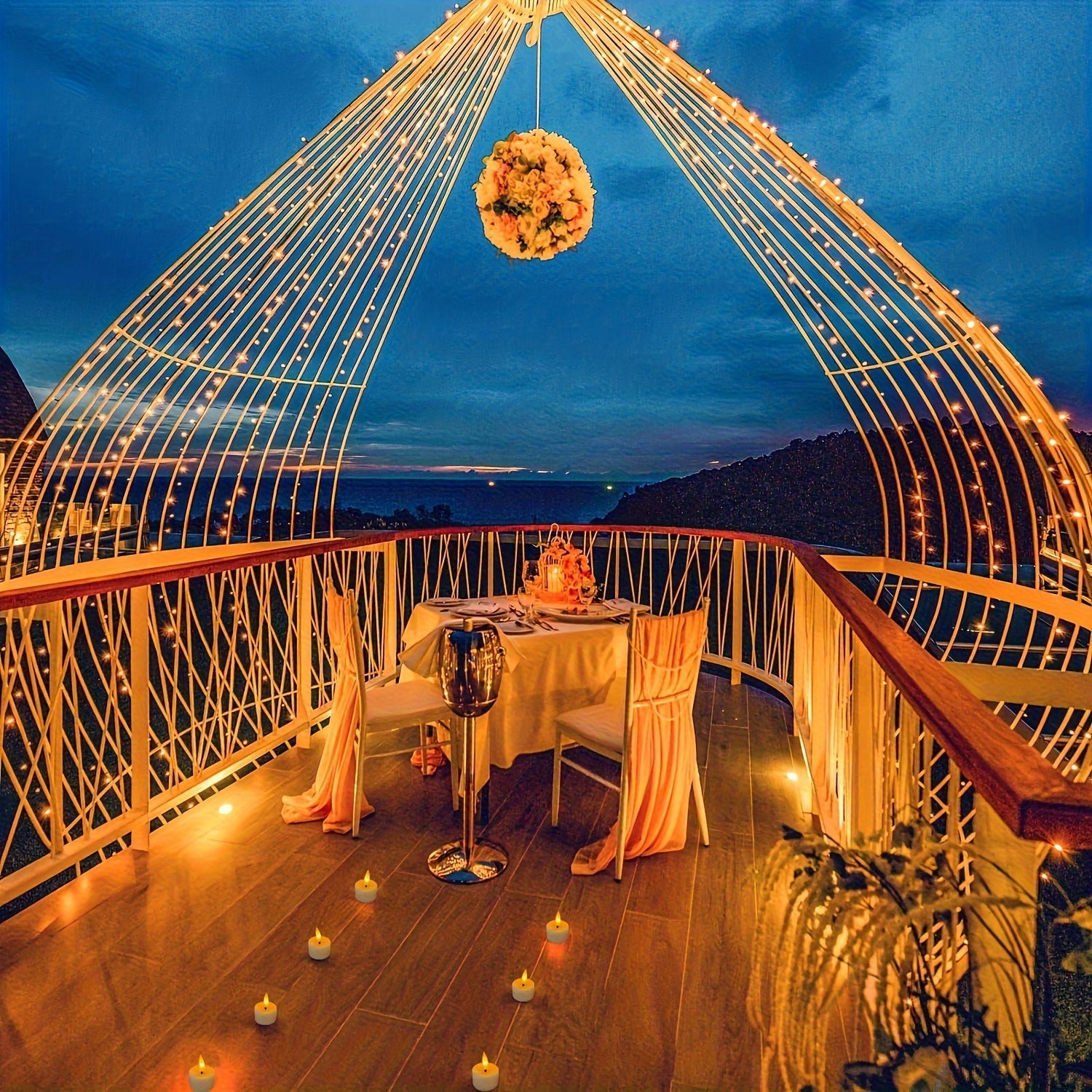 Magical Flameless Tealights - Set with Remote Control and Dimmable Timer