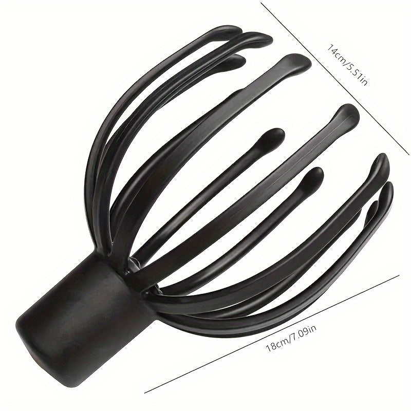 Electric Octopus Scalp Massager – USB Rechargeable and Compact