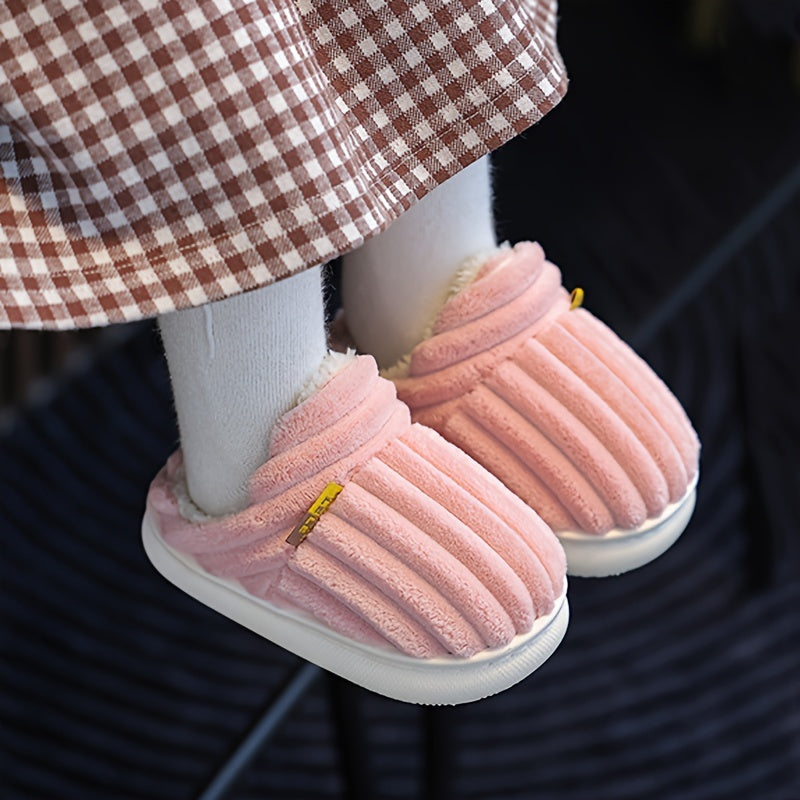 Soft Plush Slippers for Kids - For Warmth and Comfort at Home