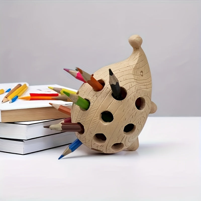 Hedgehog Pen Organizer – Fun and Functional for Home and Office
