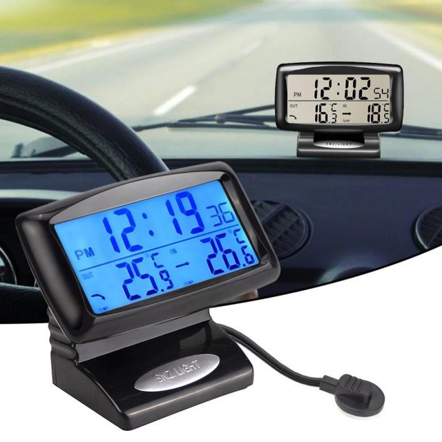 DualTemp Auto Thermometer – Always Insight into Inside and Outside Temperatures