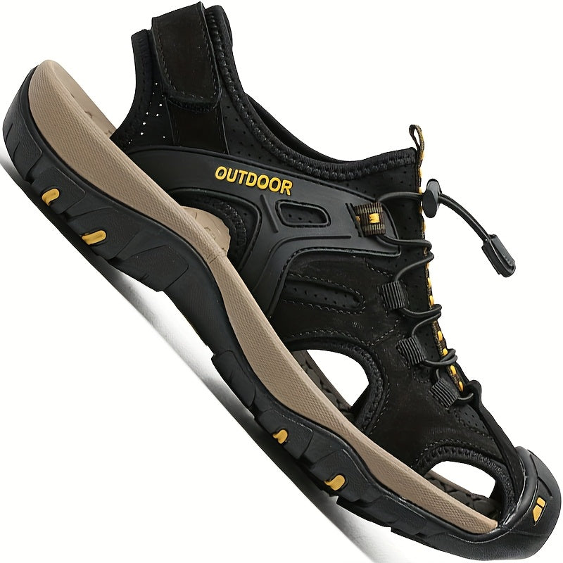 Men’s Premium Leather Fisherman Sandals – Comfortable & Durable