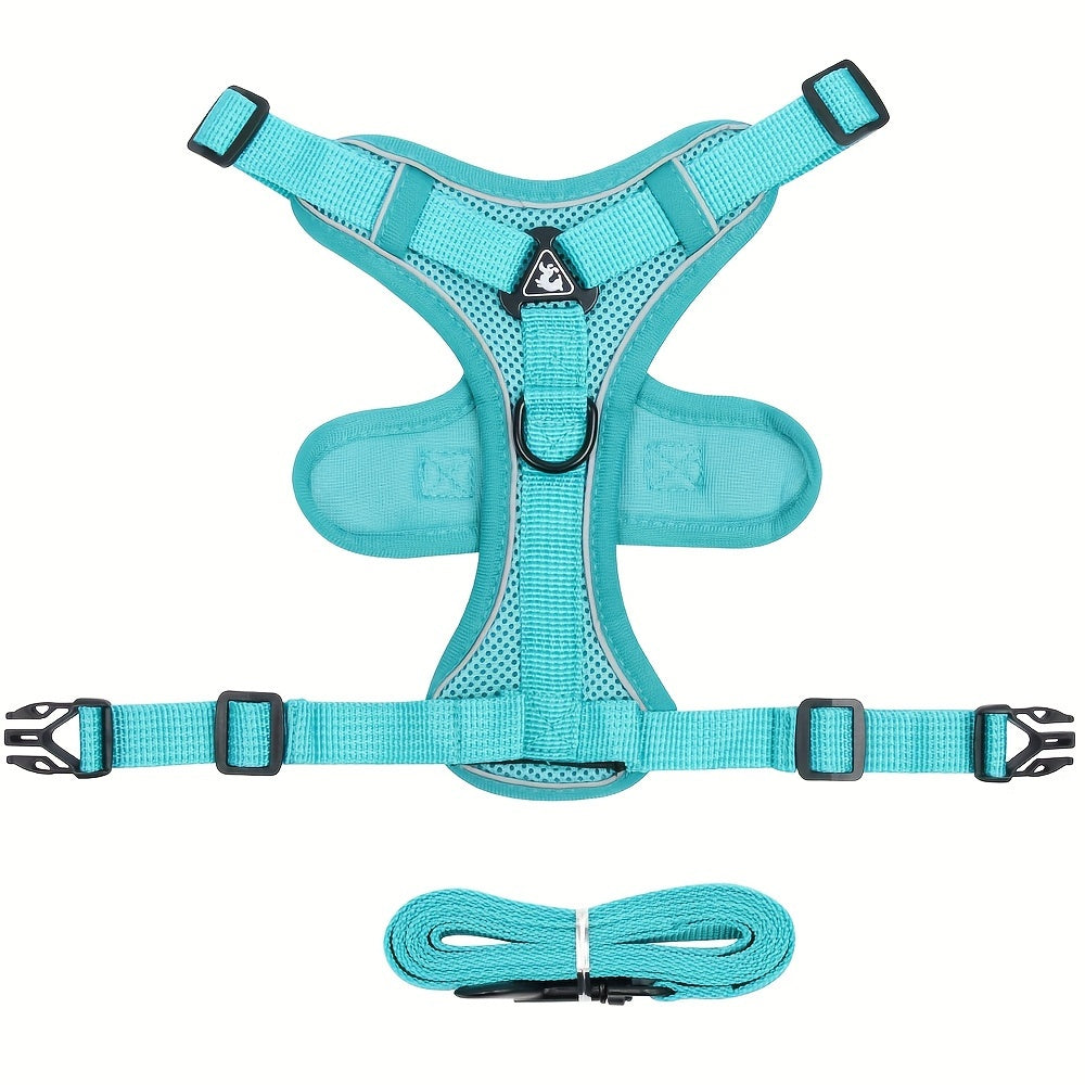 Reflective Cat Harness and Leash Set – Ideal for Walking and Training