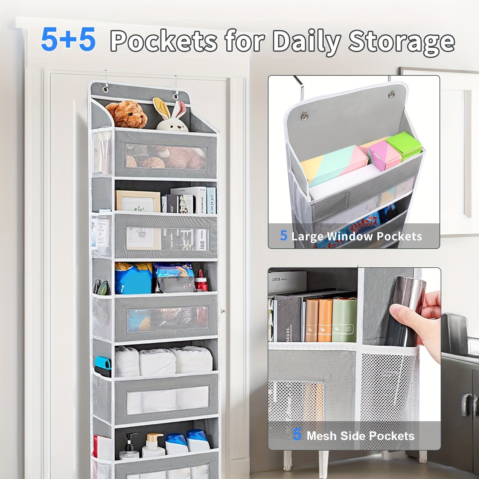 Hanging Storage Organizer with 3 Levels – Practical and Spacious for Any Room