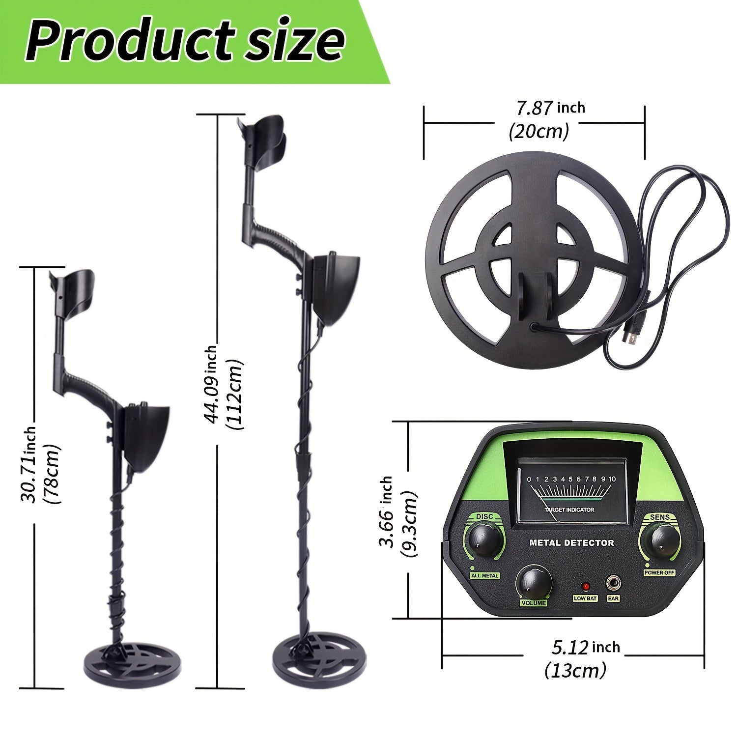 Handy Metal Detector - Easy to Use and Compact for Outdoor Adventures