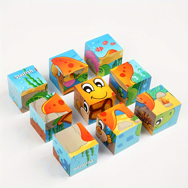 Colorful Block Puzzle Adventure - Educational Toy for Children