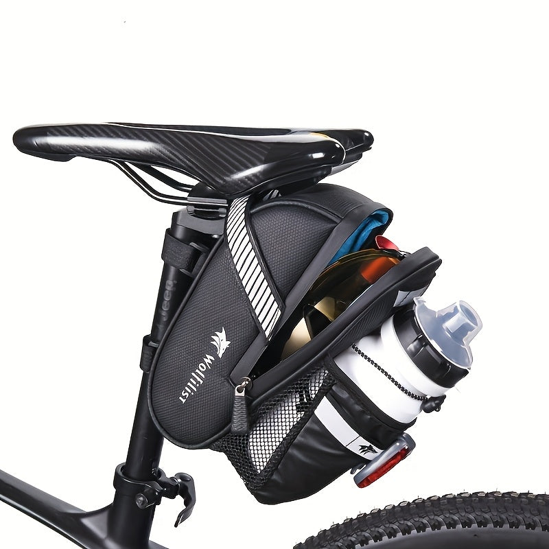 RideSafe Bike Saddle Bag – Large, Reflective, and Practical for Under the Saddle
