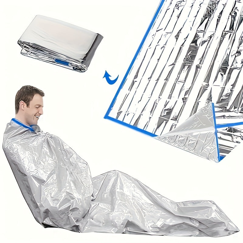 SurviveMate Emergency Survival Sleeping Bags - Waterproof Insulation for Camping